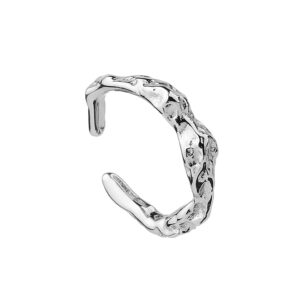Stříbrné Ear Cuff Tepané cute