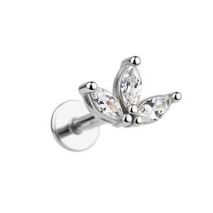 Stříbrné náušnice se Zirkonem