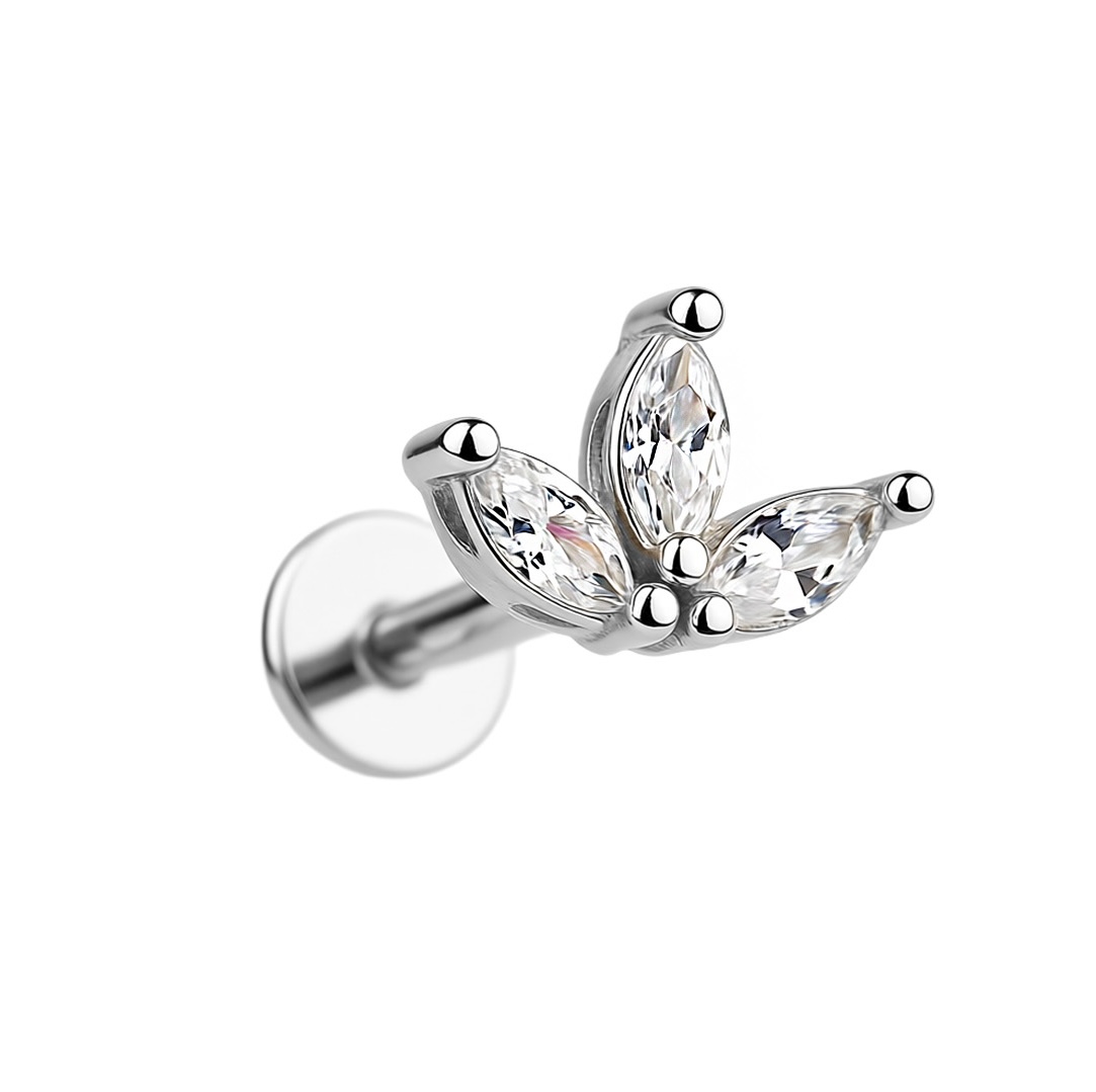 Stříbrné náušnice se Zirkonem