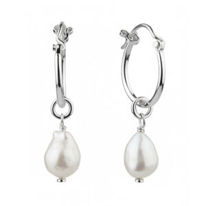 Stříbrné náušnice s Perlou