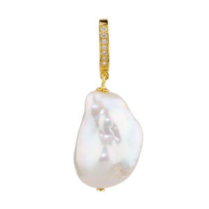 Pozlacený přívěsek s Perlou Baroque