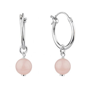 Stříbrné náušnice s Růženínem