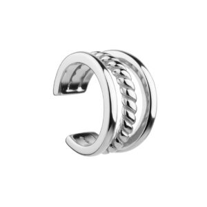 Stříbrné Ear Cuff Linka