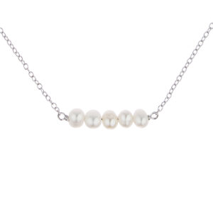 Stříbrný náhrdelník s Perlami