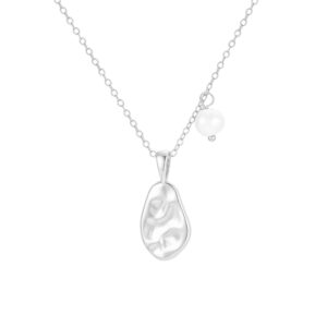 Stříbrný náhrdelník Alma s Perlou