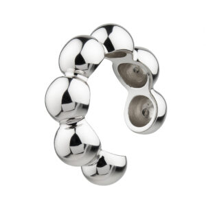 Stříbrné Ear Cuff Bubble