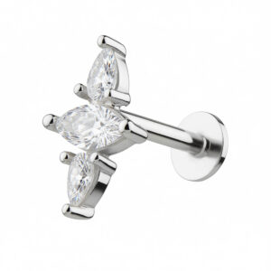 Stříbrné náušnice se Zirkonem