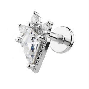 Stříbrné náušnice se Zirkonem