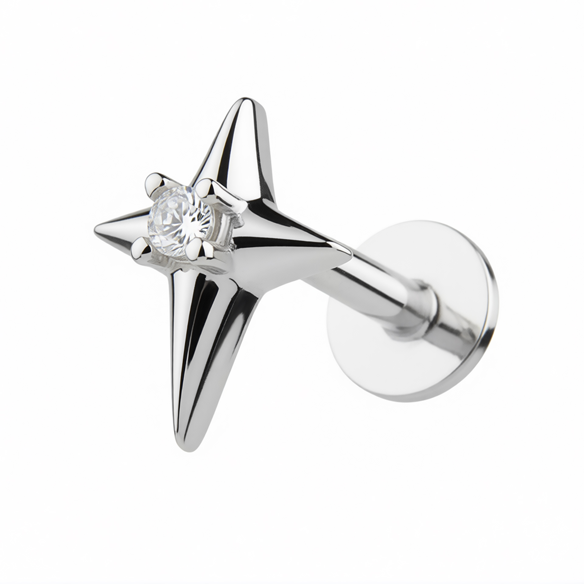 Stříbrné náušnice se Zirkonem