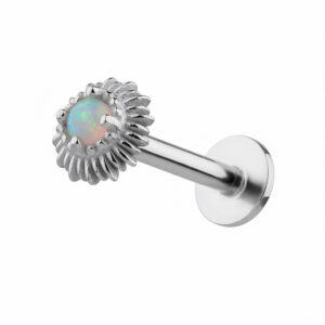 Stříbrné náušnice s Opálem