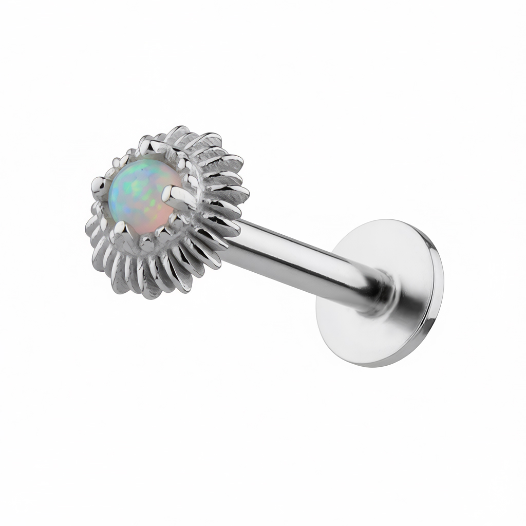 Stříbrné náušnice s Opálem