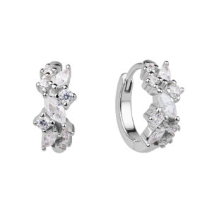Stříbrné náušnice s Zirkonem