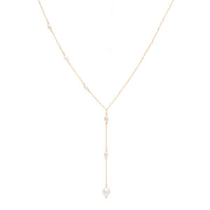 Pozlacený náhrdelník s Perlami