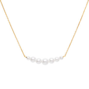 Pozlacený náhrdelník s Perlami