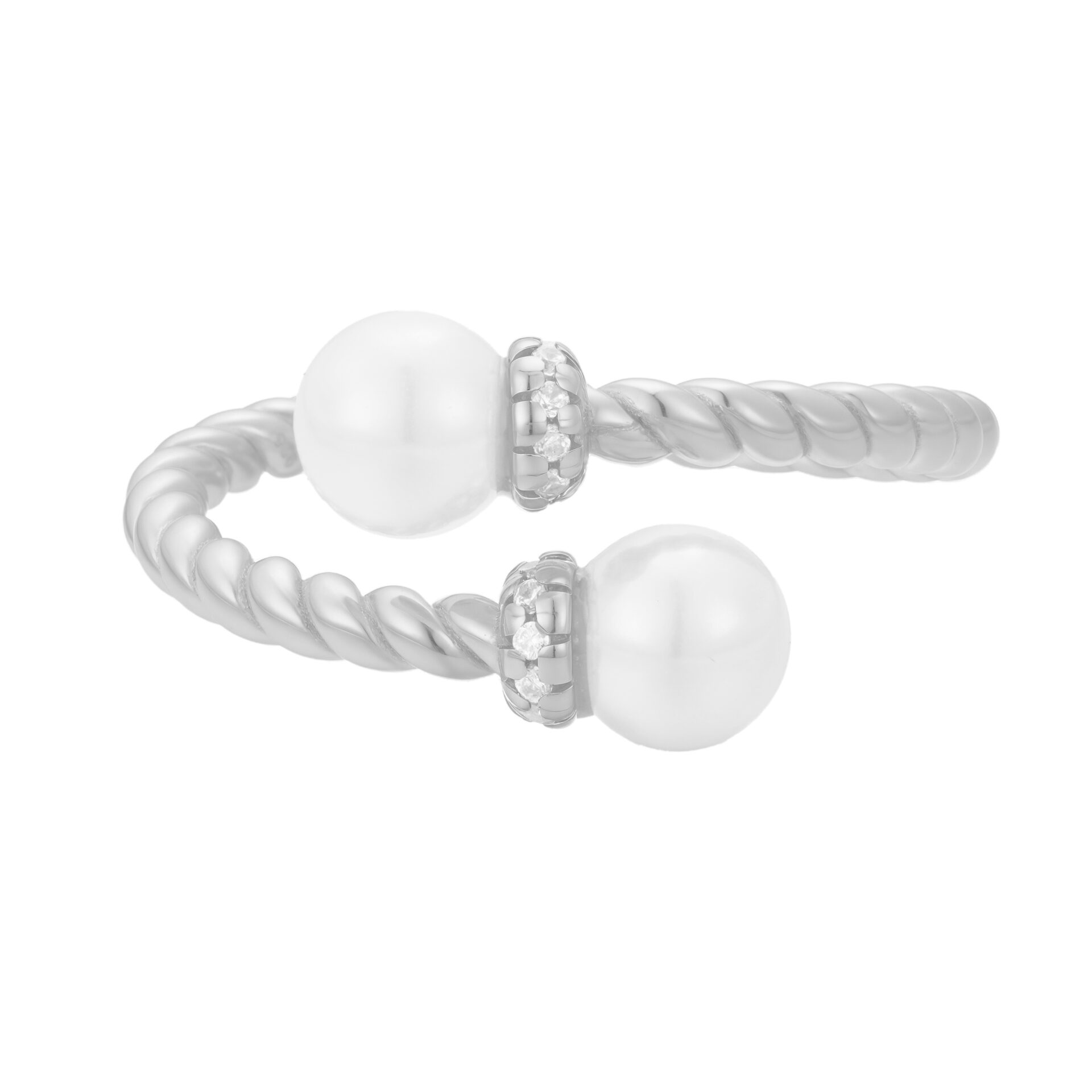 Stříbrný prsten s Perlou