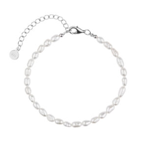 Stříbrný náramek s Perlami