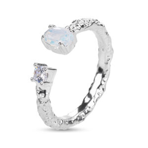 Stříbrný prsten s Opálem